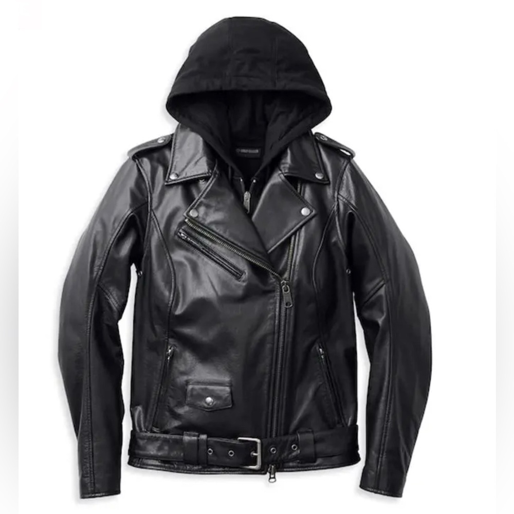 Harley-Davidson Women’s Potomac 3-in-1 Leather Riding Jacket size medium
